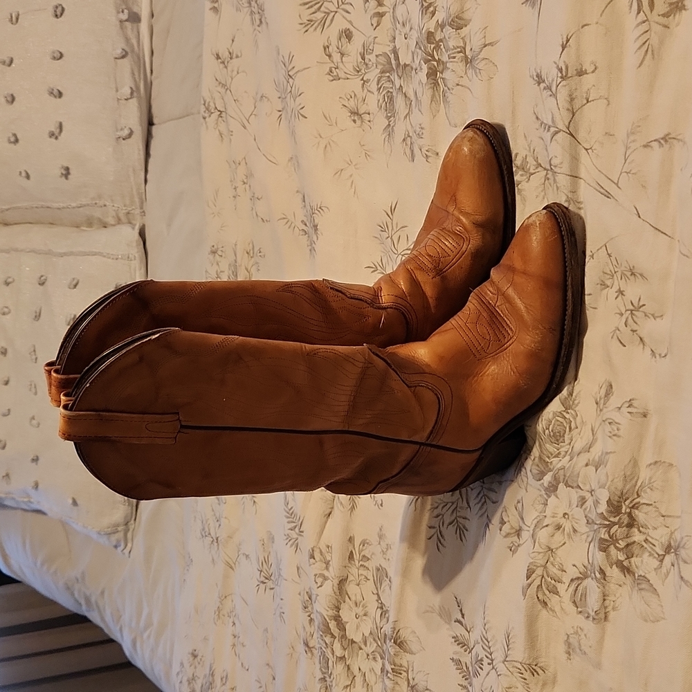 Vintage 70s  FRYE Western Cowboy Boots